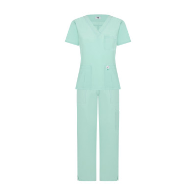 Breathing Scrub Set - Mint / Menta